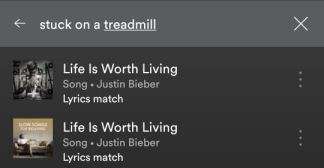 How to search song by lyrics on Spotify
