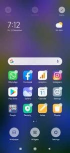 Home screen settings xiaomi убрать