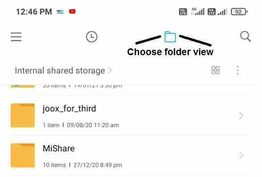 Open File Manager app